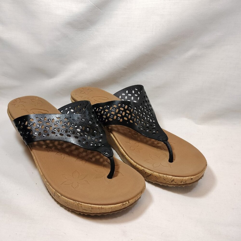Skechers Cali Beverlee - Pier Stroll Wedge Thong Sandals
